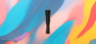 botte talon vue de face The 25X Eterna High-Heel Over-the-Knee Boots