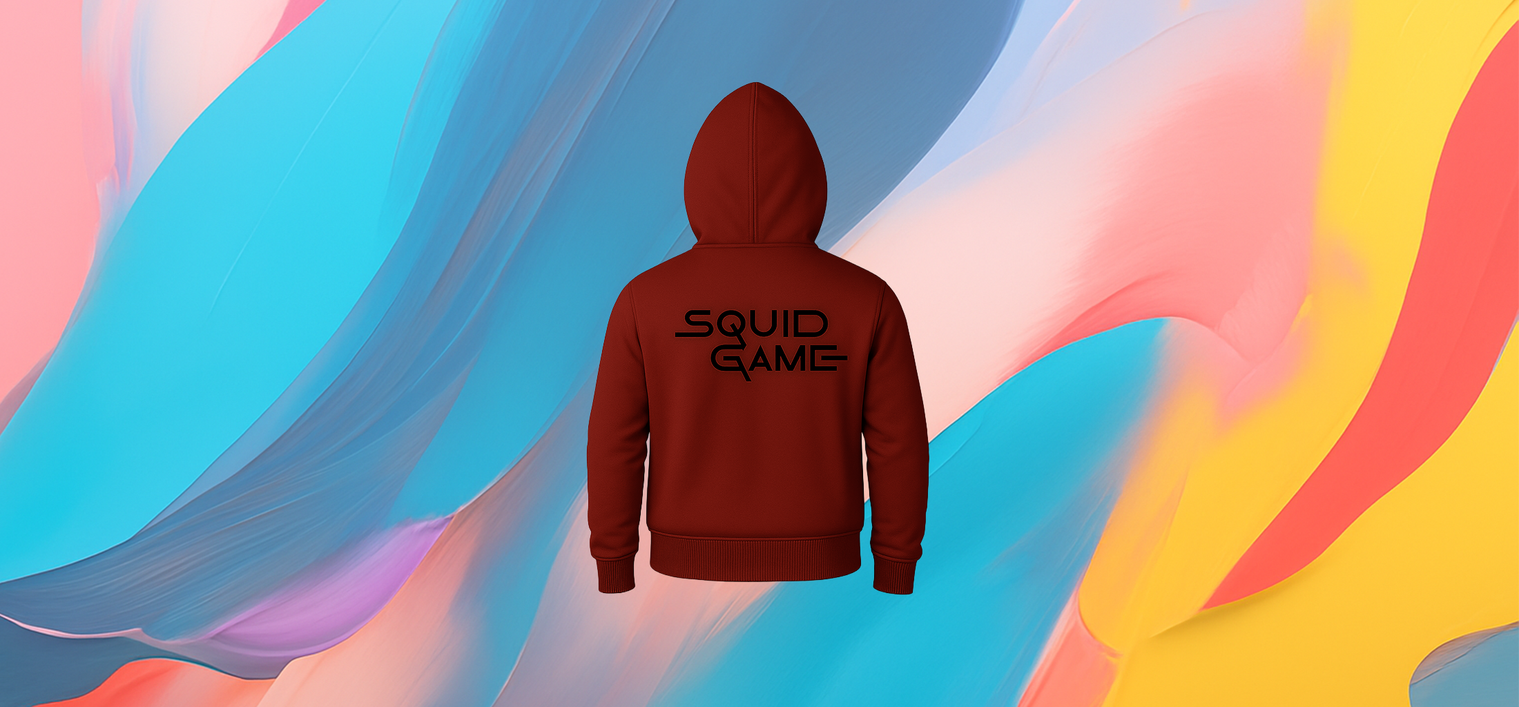 The 25X Bold Zip Hoodie – Red - Image 3