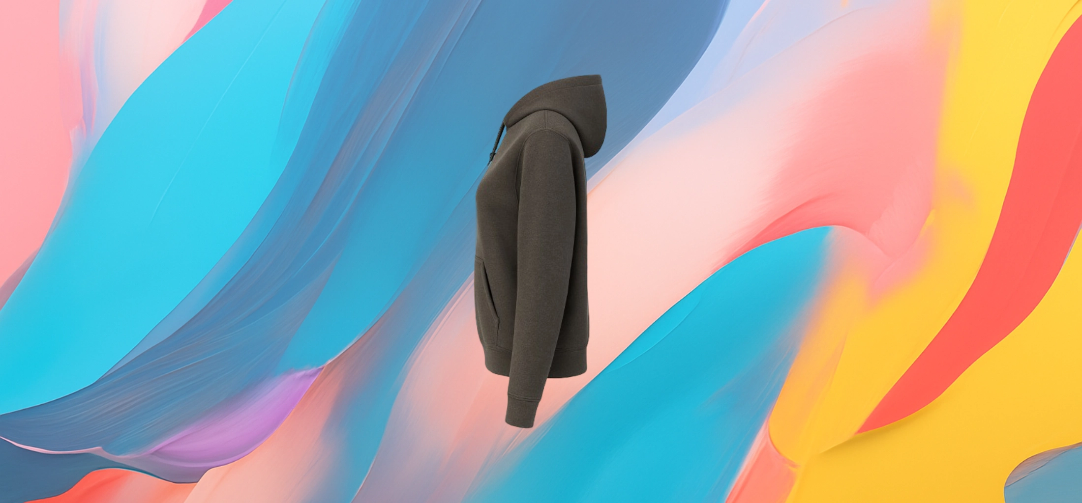 The 25X Midnight Heather Essential Hoodie - Image 2