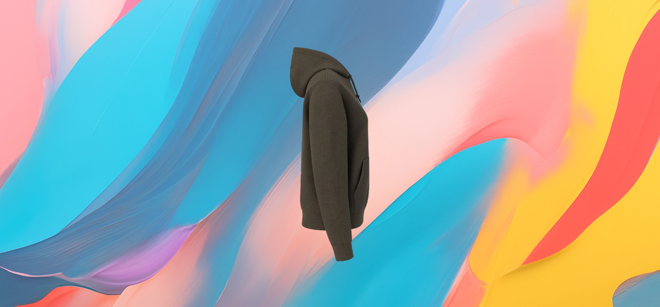 The 25X Midnight Heather Essential Hoodie - Image 3