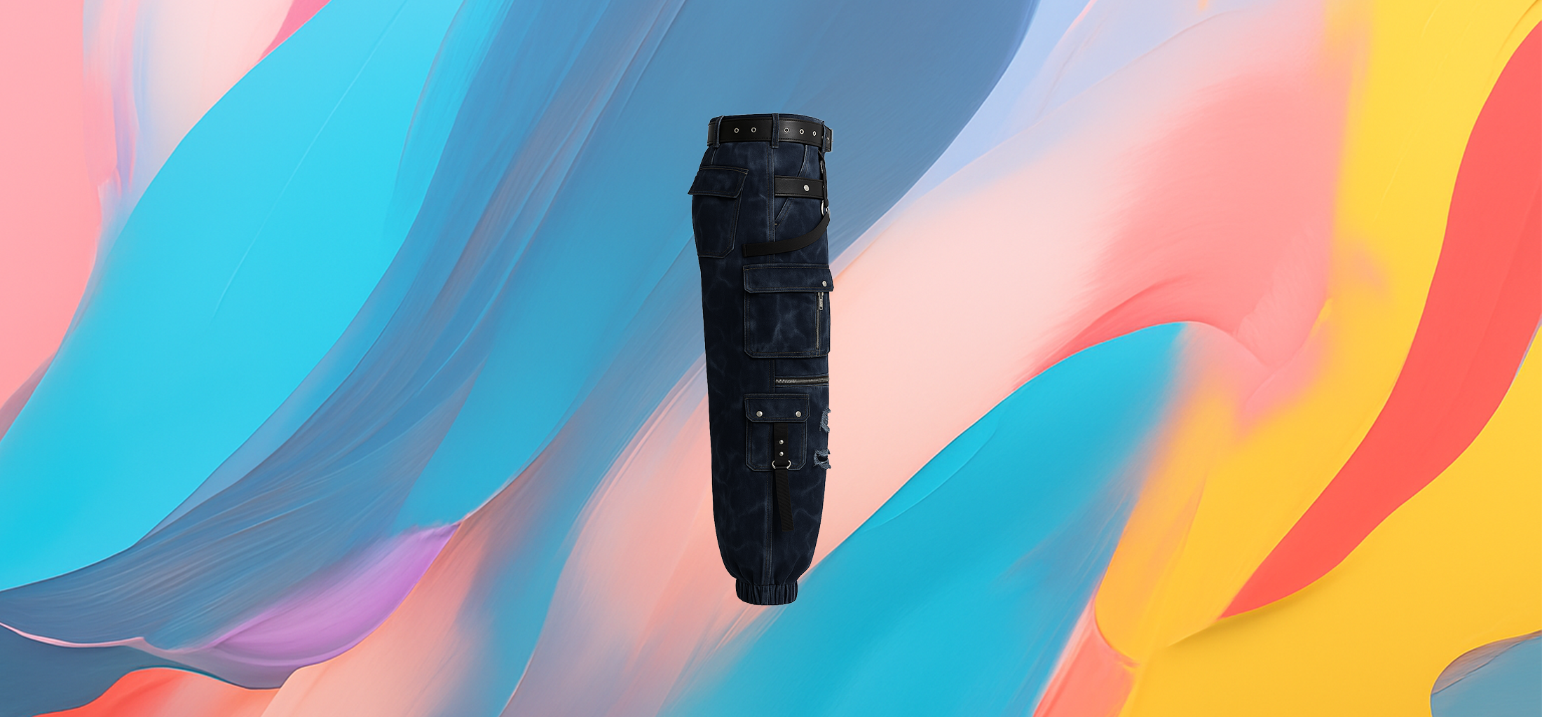 The 25X Women's Midnight Cargo Pants - Image 4