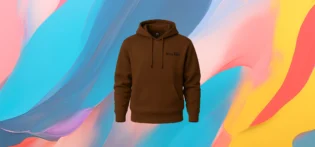 The 25x Hoodie brown