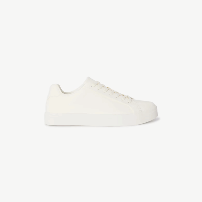 Essential White Low-Top Sneakers