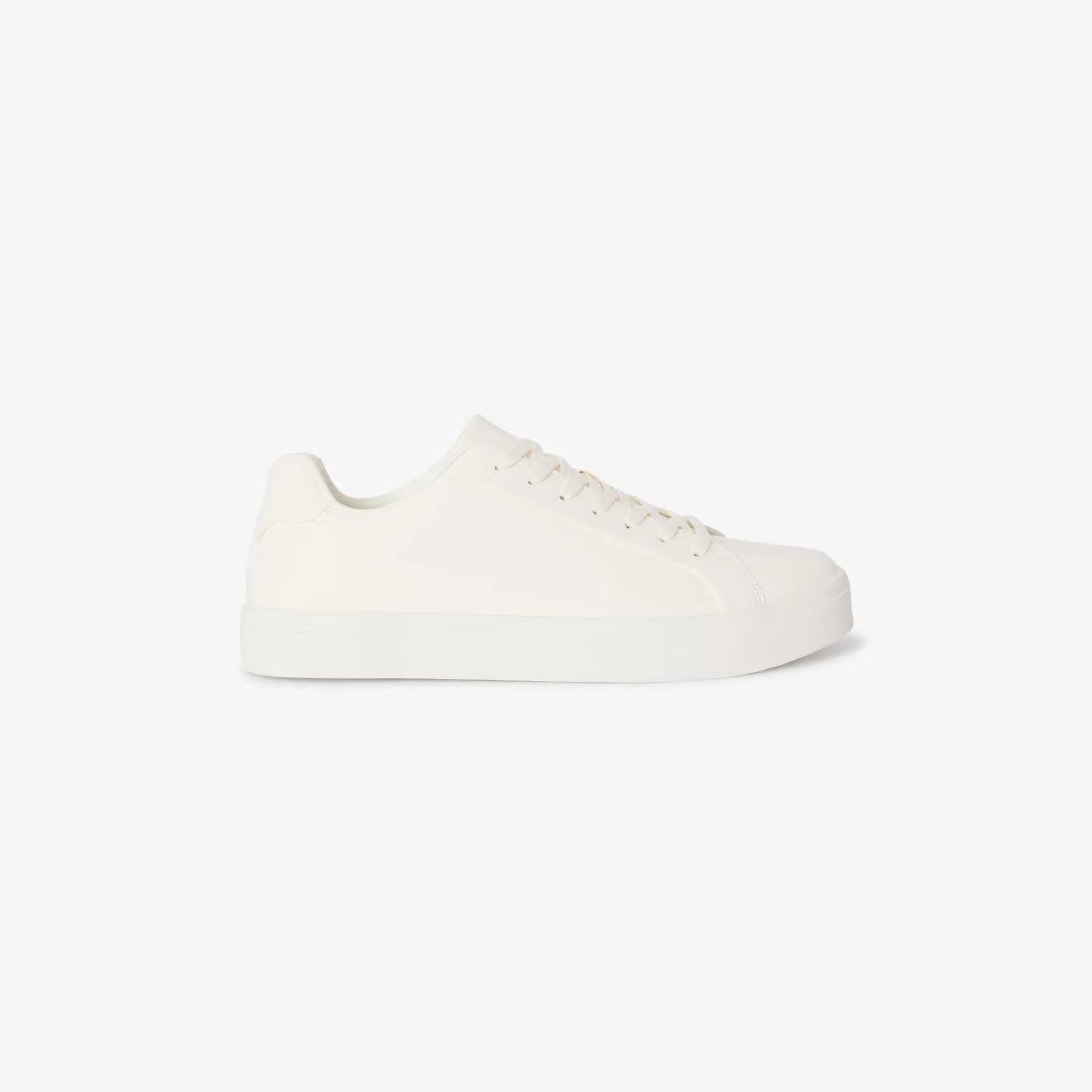 Essential White Low-Top Sneakers