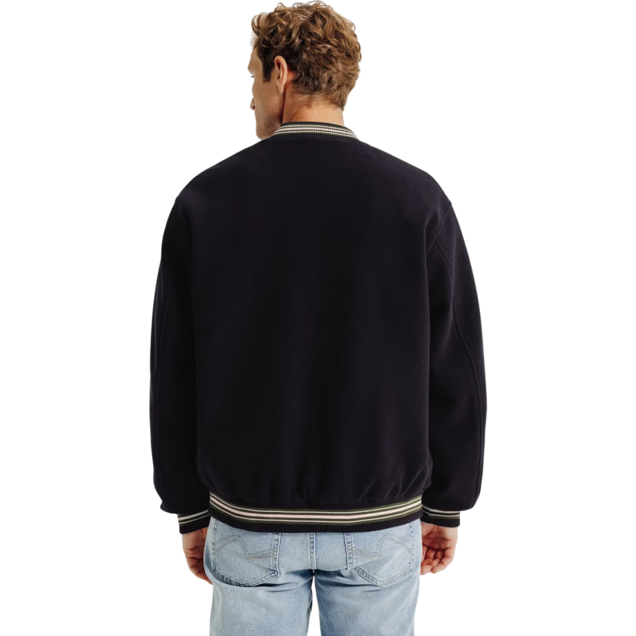 Embroidered Varsity Jacket - Image 3
