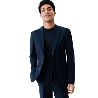Veste de costume confort - Bleu foncé