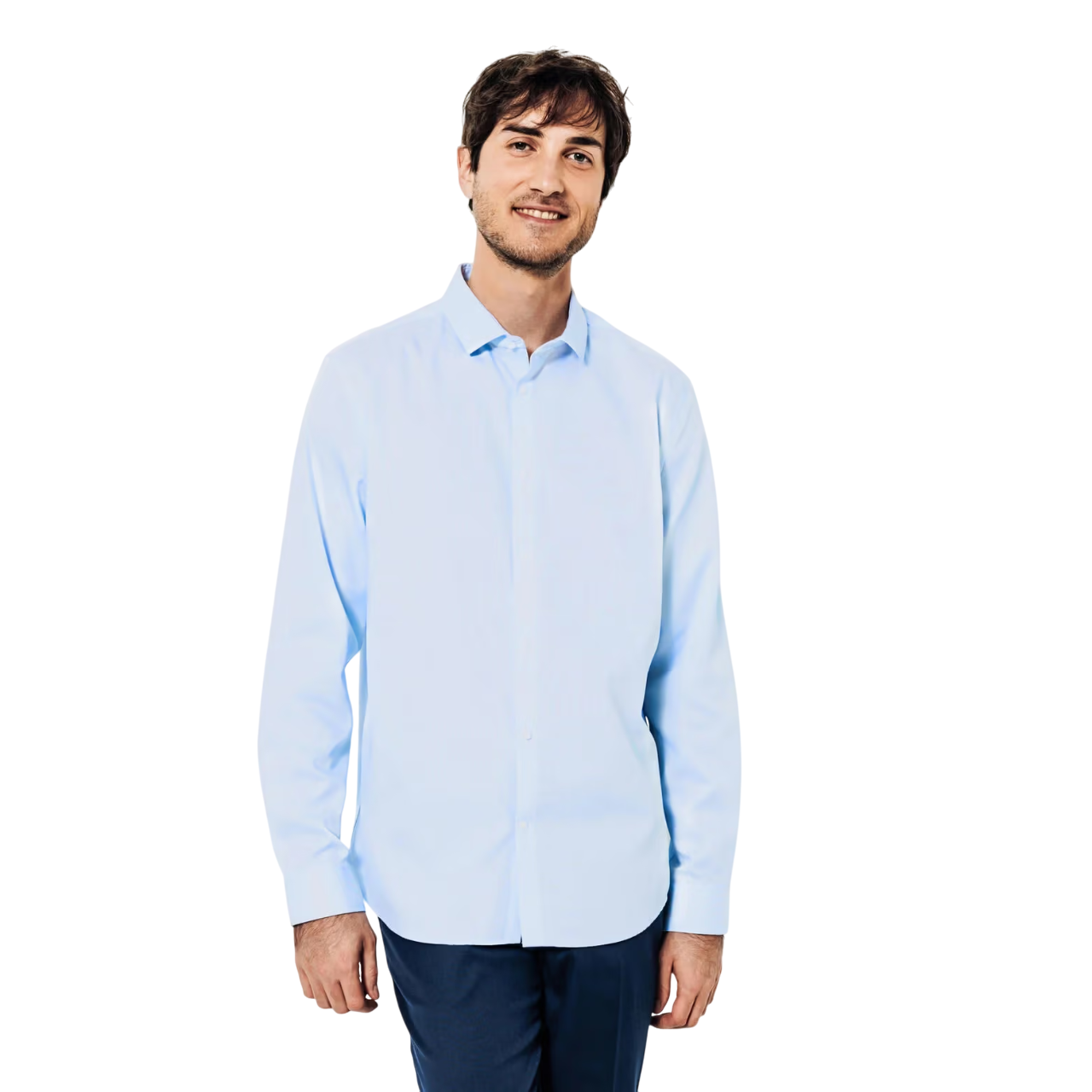 Slim Fit Non-Iron Cotton Shir - Image 4