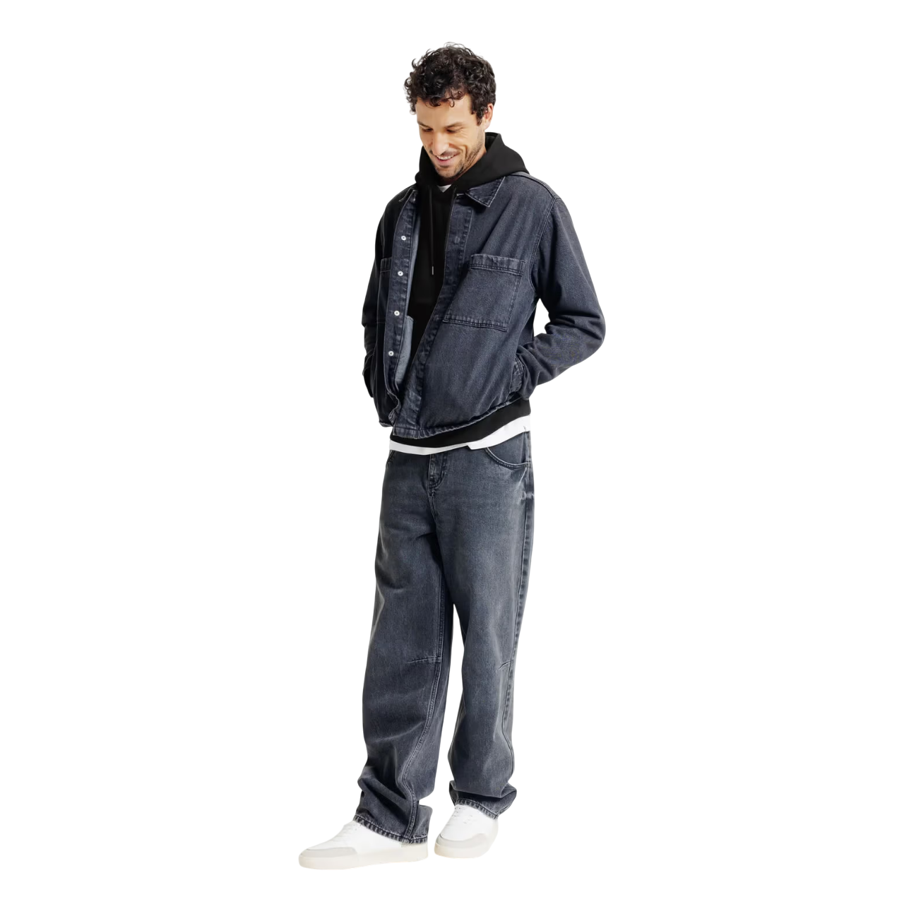 Essential Black Hoodie - Image 5
