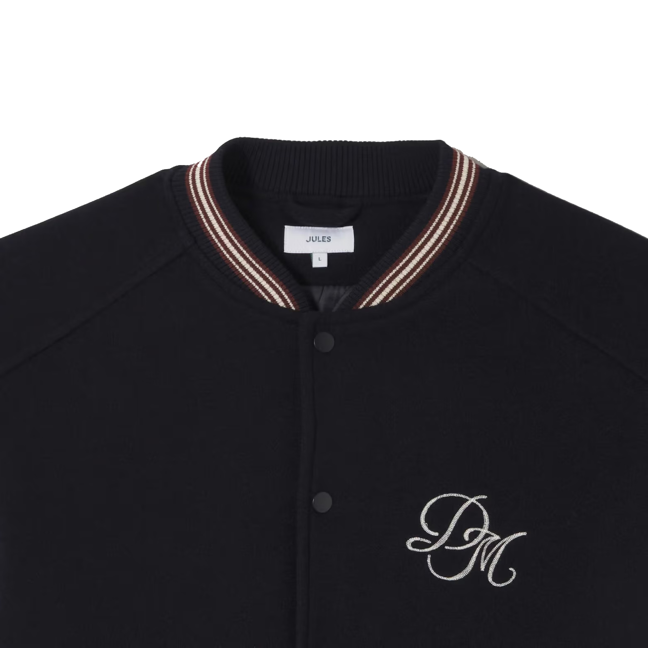 Embroidered Varsity Jacket - Image 7