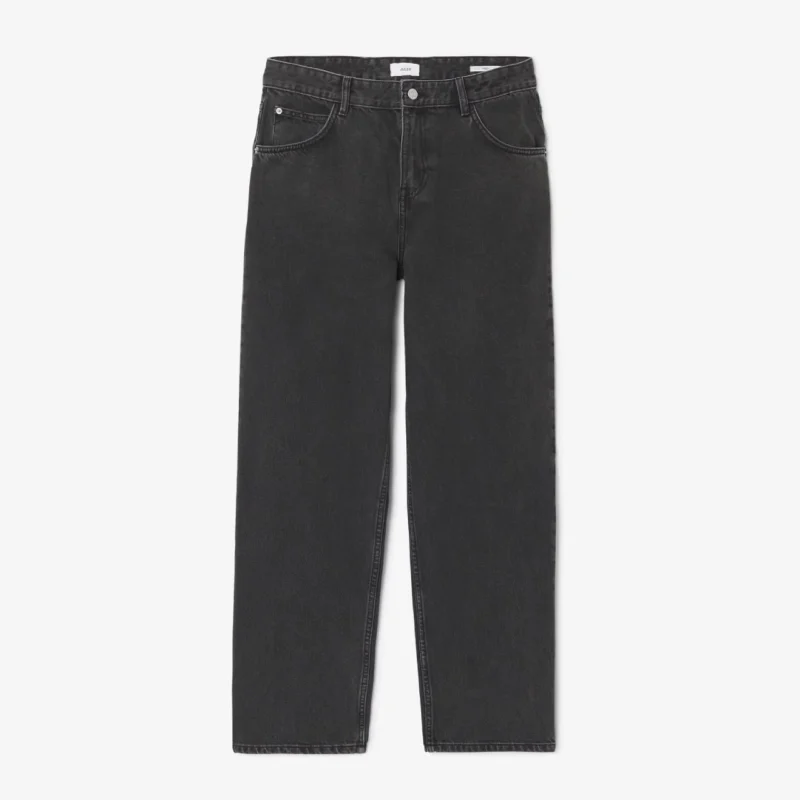 Men's Black Baggy Jeans