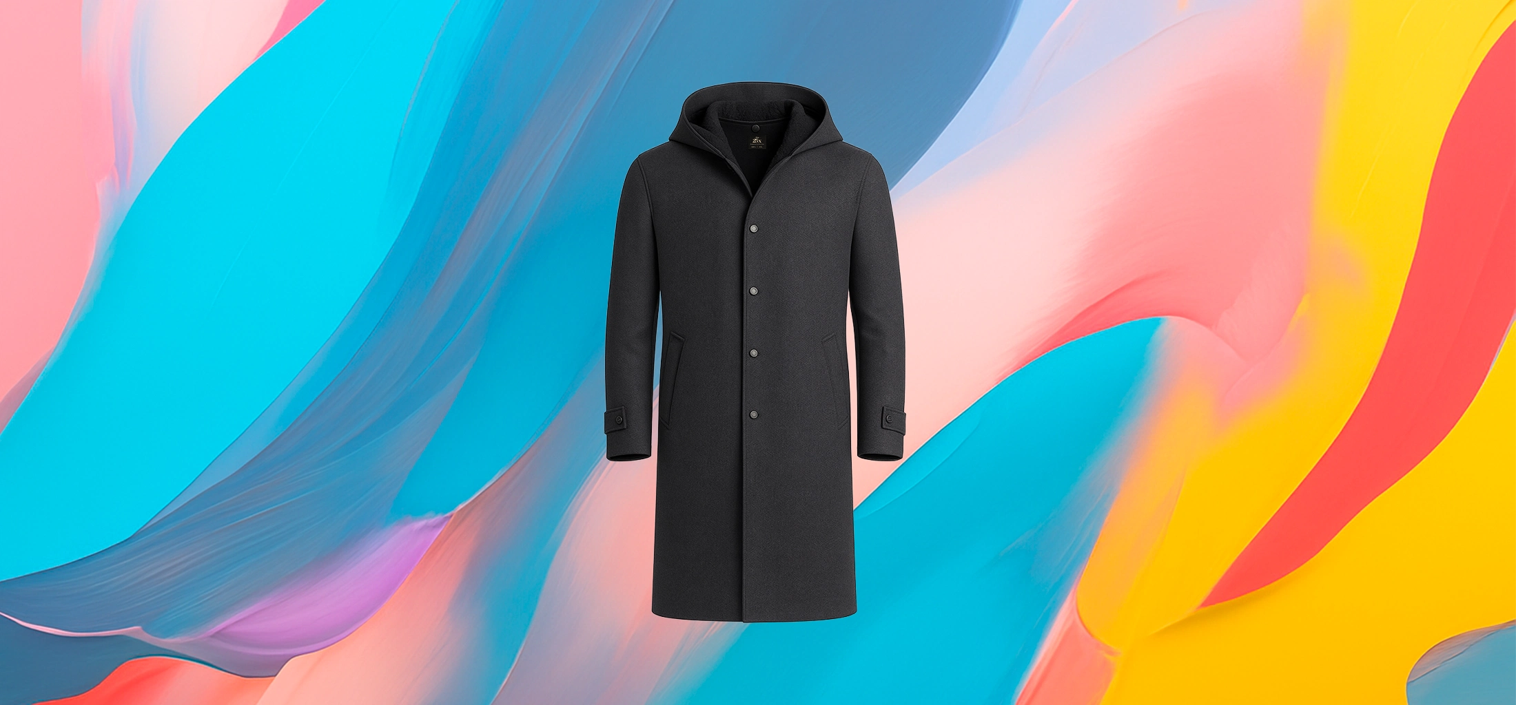 The 25x Wool Hooded Overcoat
