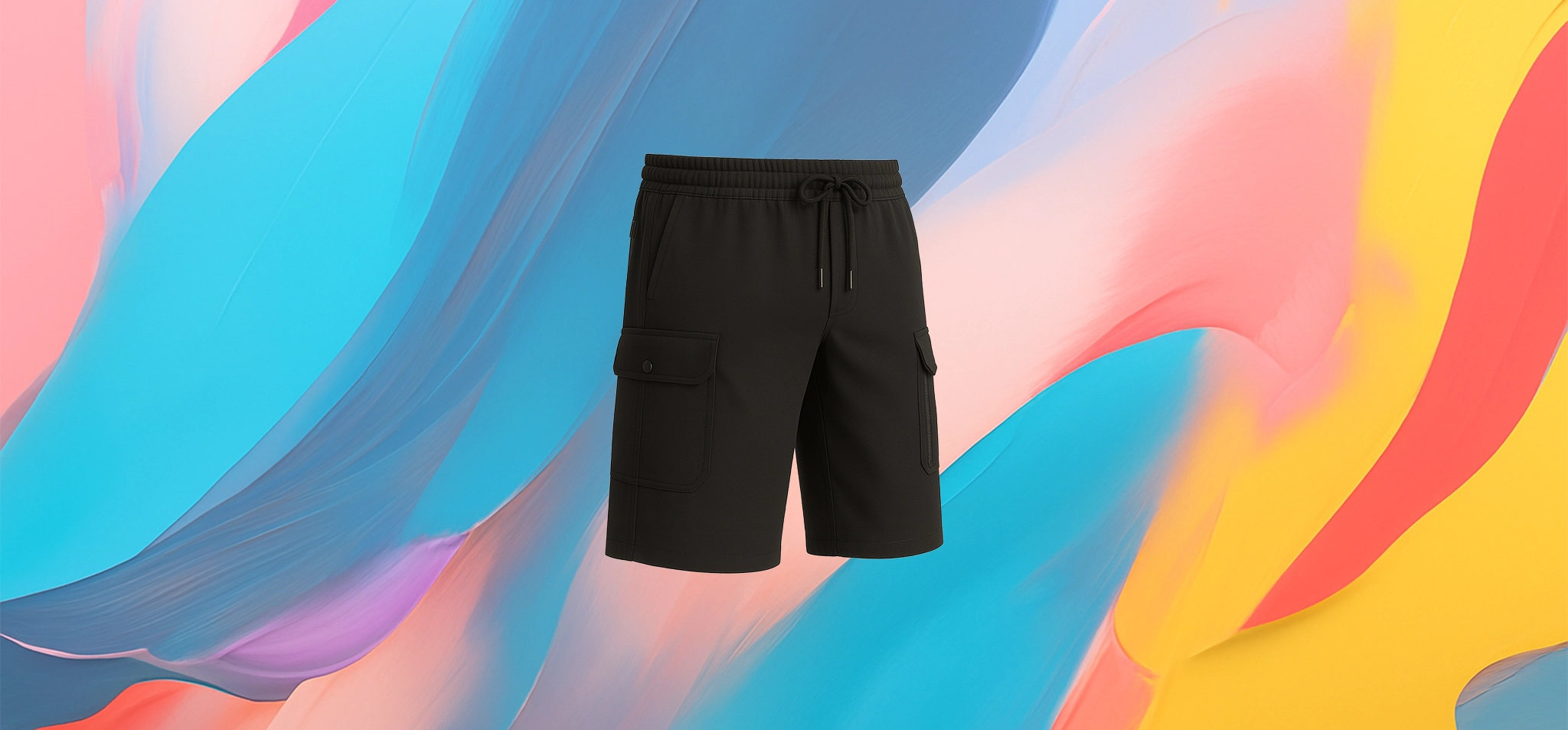 The25x Black Short Pants - Image 2