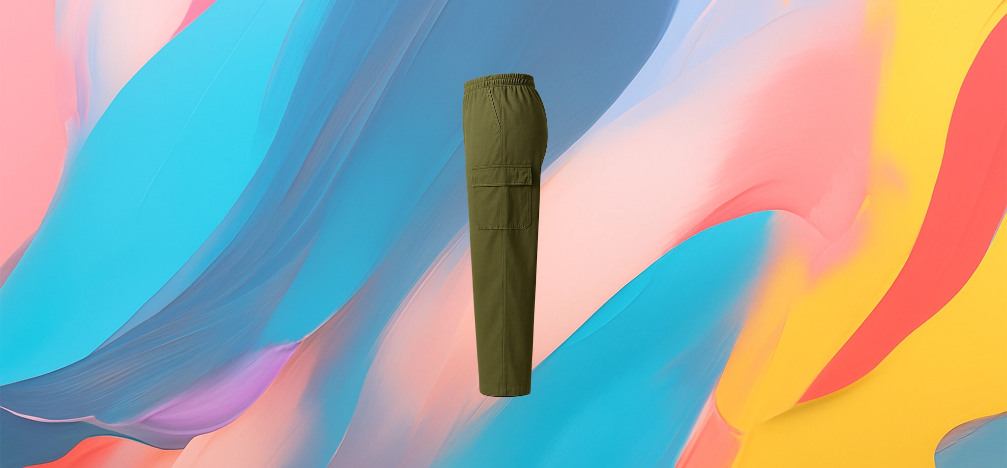 The25x Cargo Oversize Kaki - Image 3