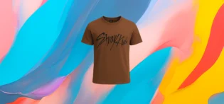The25x Stray Kids Classic T-shirt brown
