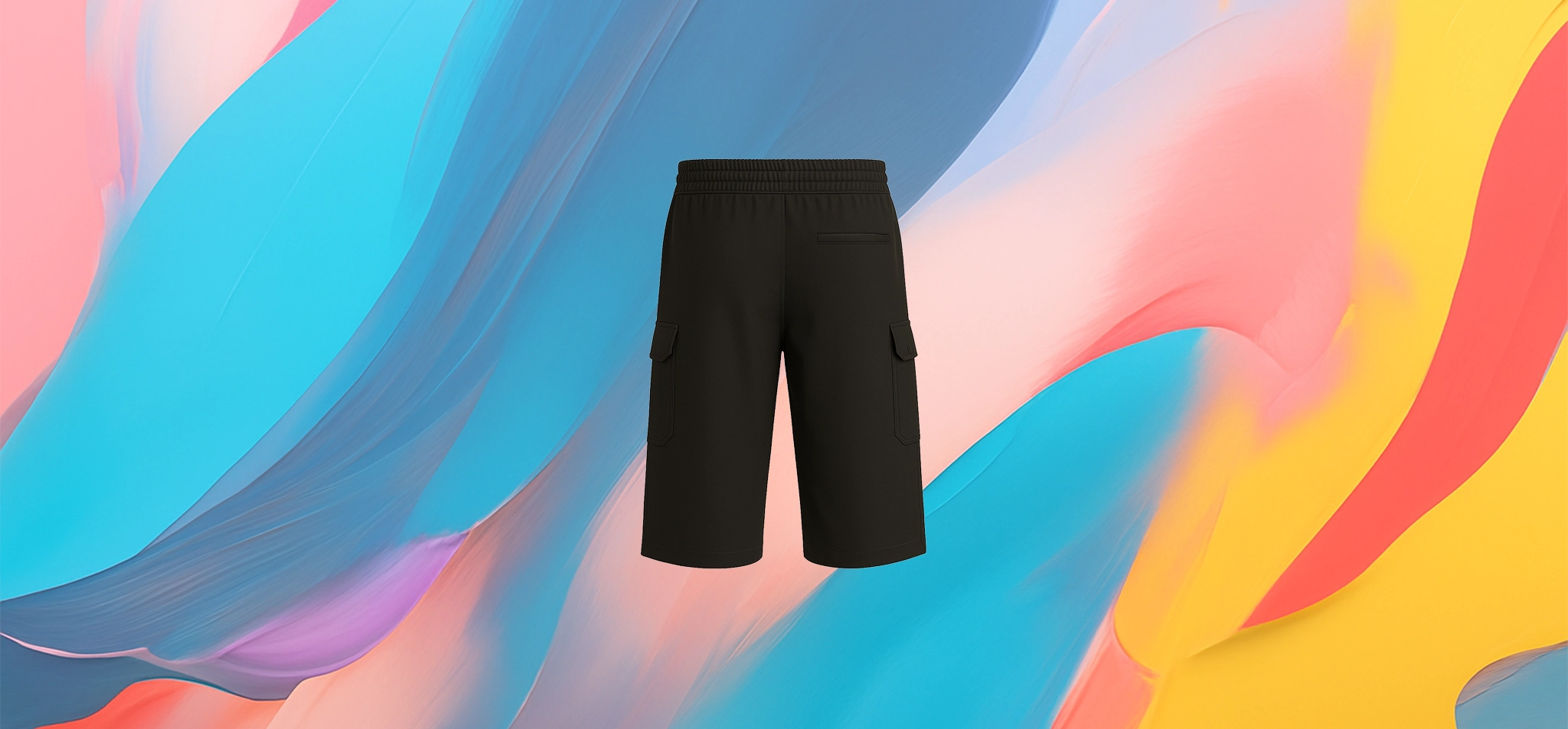 The25x Black Short Pants - Image 4