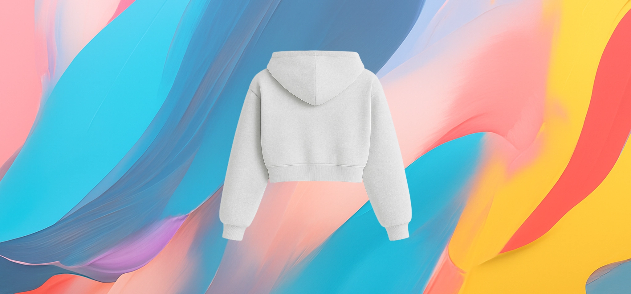 The25x Cropped Zip Hoodie - Image 3