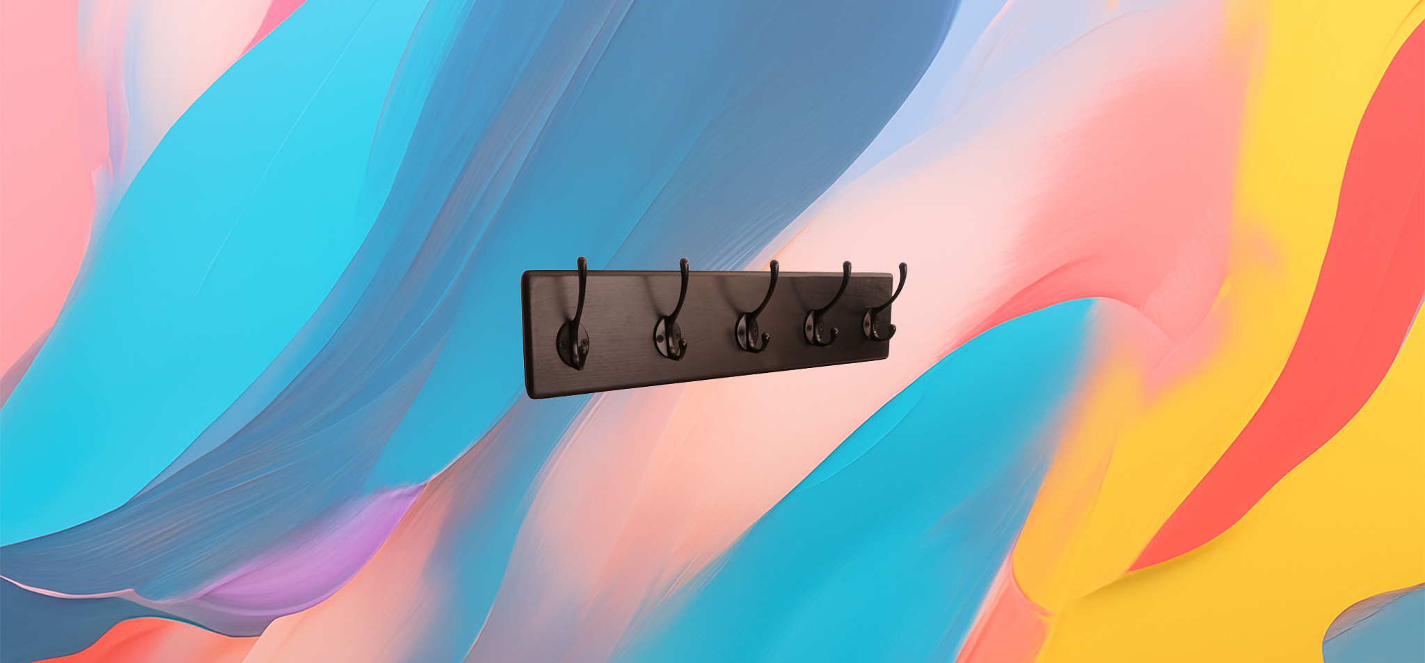 The 25x Wall-Mounted Coat Rack with Hooks - Image 3