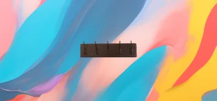 The 25x Wall-Mounted Coat Rack with Hooks