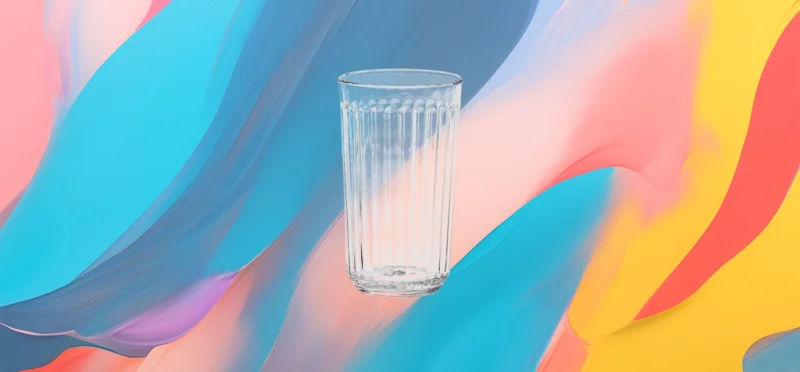The 25x Vintage Ribbed Crystal Sphere Glass – 17 oz