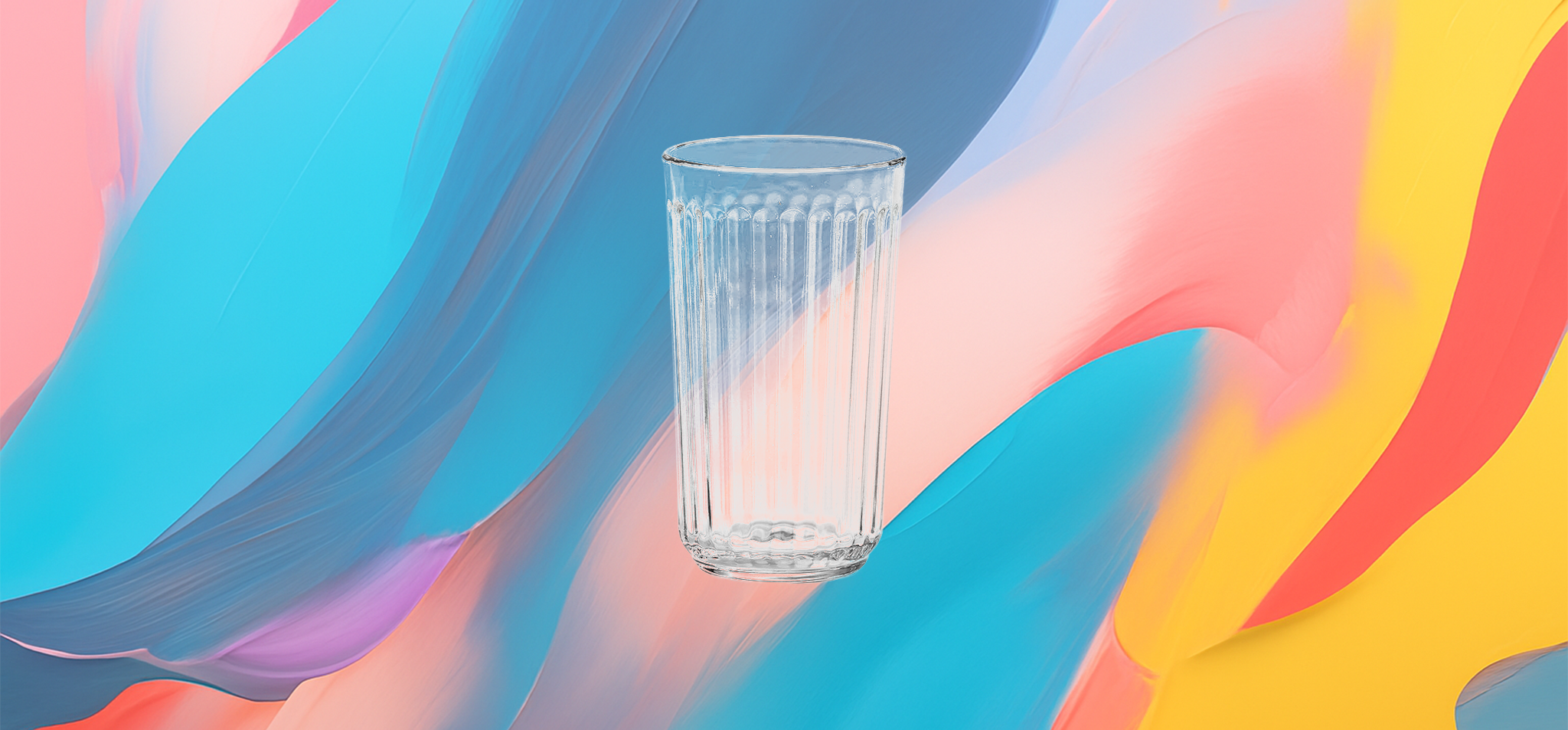 The 25x Vintage Ribbed Crystal Sphere Glass – 17 oz