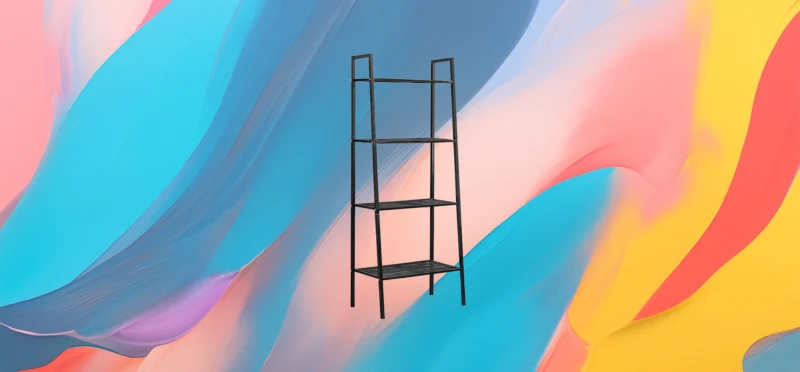 The 25x Nordic Haven Floor Shelves
