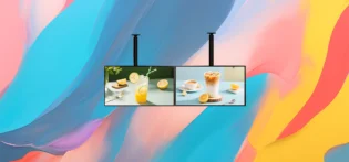 H7b9fd2098eae423db257f0b2610735acD Écran plat intelligent de 65 pouces, montage mural, affichage numérique, lecteur de publicité, écran LCD