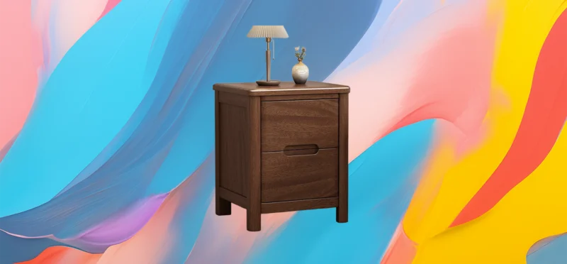 The 25x Modern Minimalist Wooden Nightstand