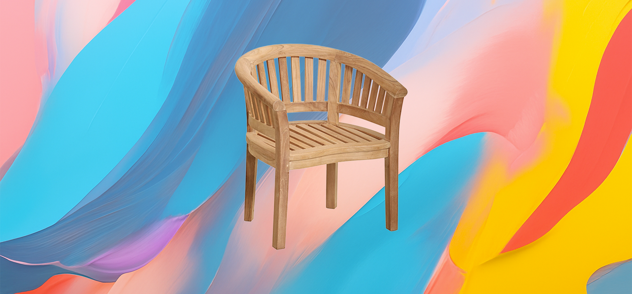 The 25x High-Quality Solid Teak Garden Chairs - Image 2