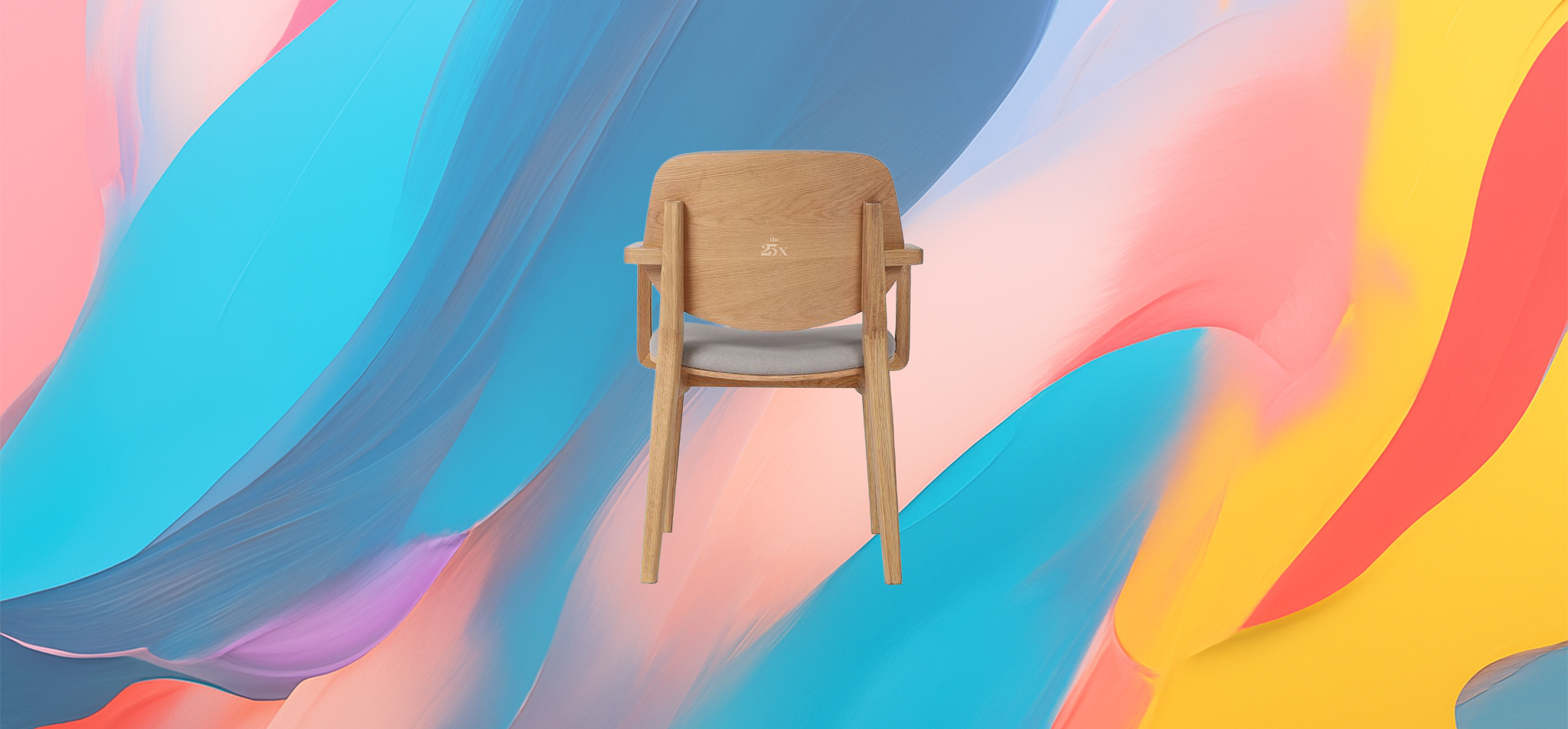 The 25x Wooden Dining Chair - Image 2