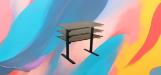 Hfe64f17855775799c05c8c41233f27C Table de vie en noyer noir massif imperméable à l'eau pour bureau à domicile ou salon, 30x60x0.8 pouces de large