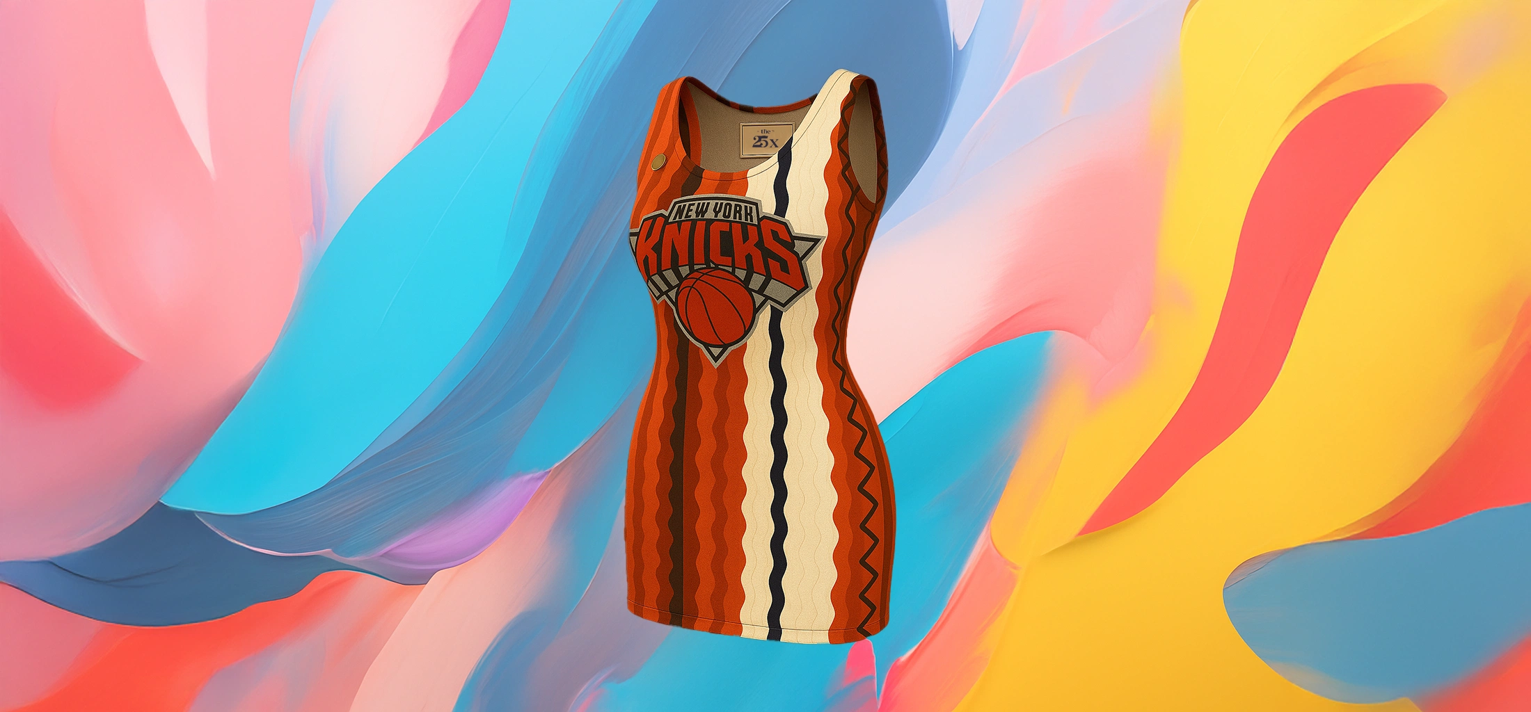 The 25x - NBA New York Knicks Courtside Mini Dress - Image 3
