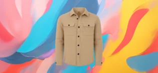 Produit#10-2 The 25x Men’s Wool Casual Overshirt
