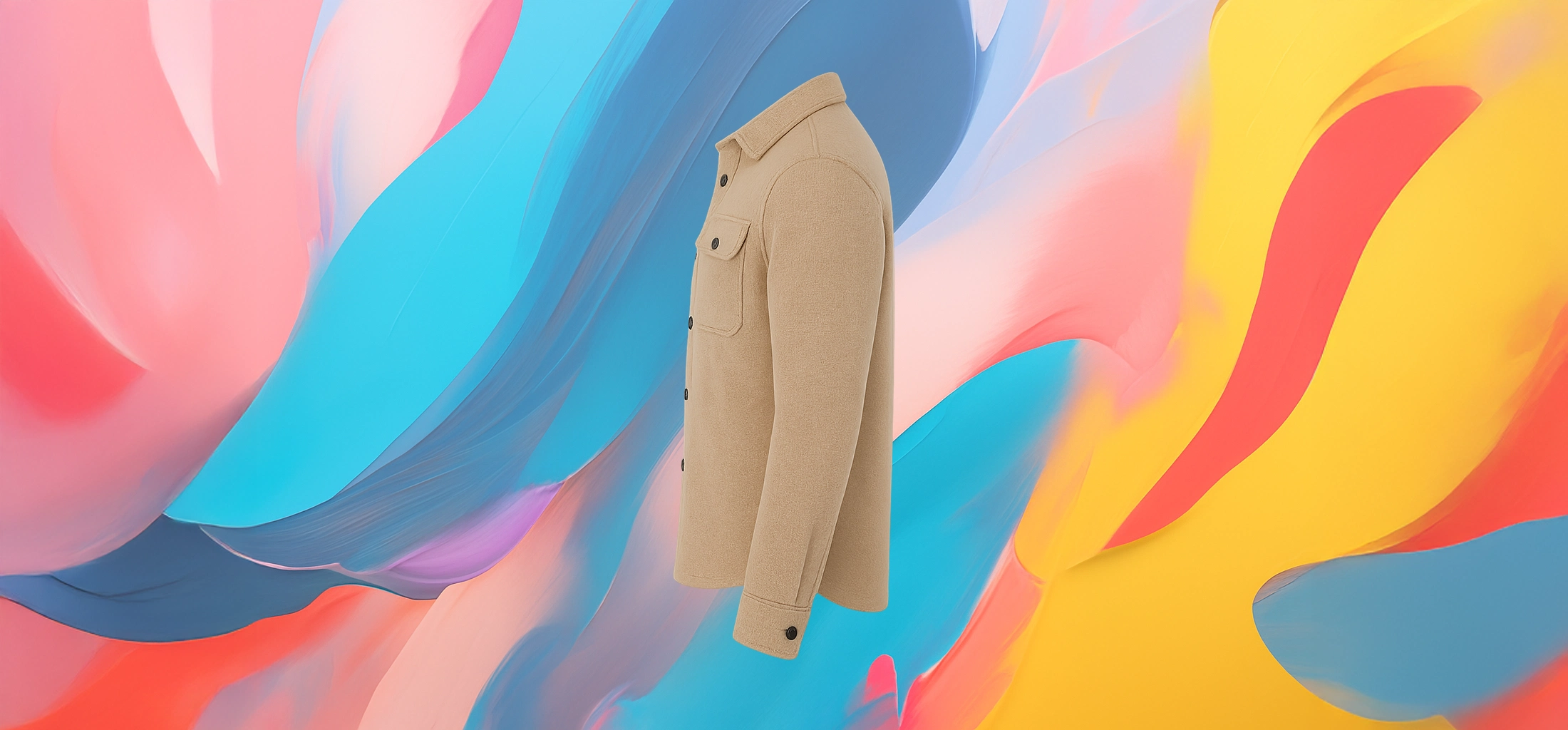 The 25x Men’s Wool Casual Overshirt - Image 3