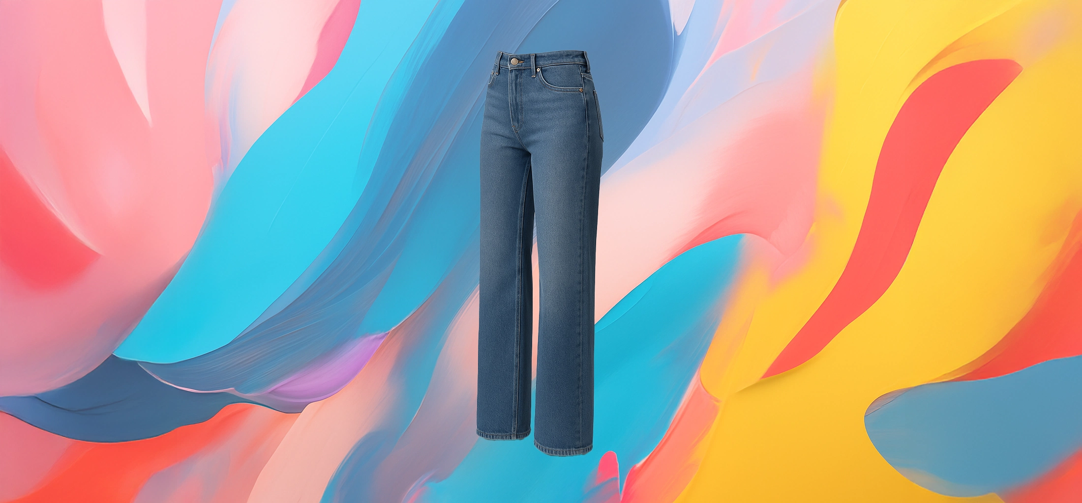 The 25x - Wide Leg Denim Palazzo - Image 3