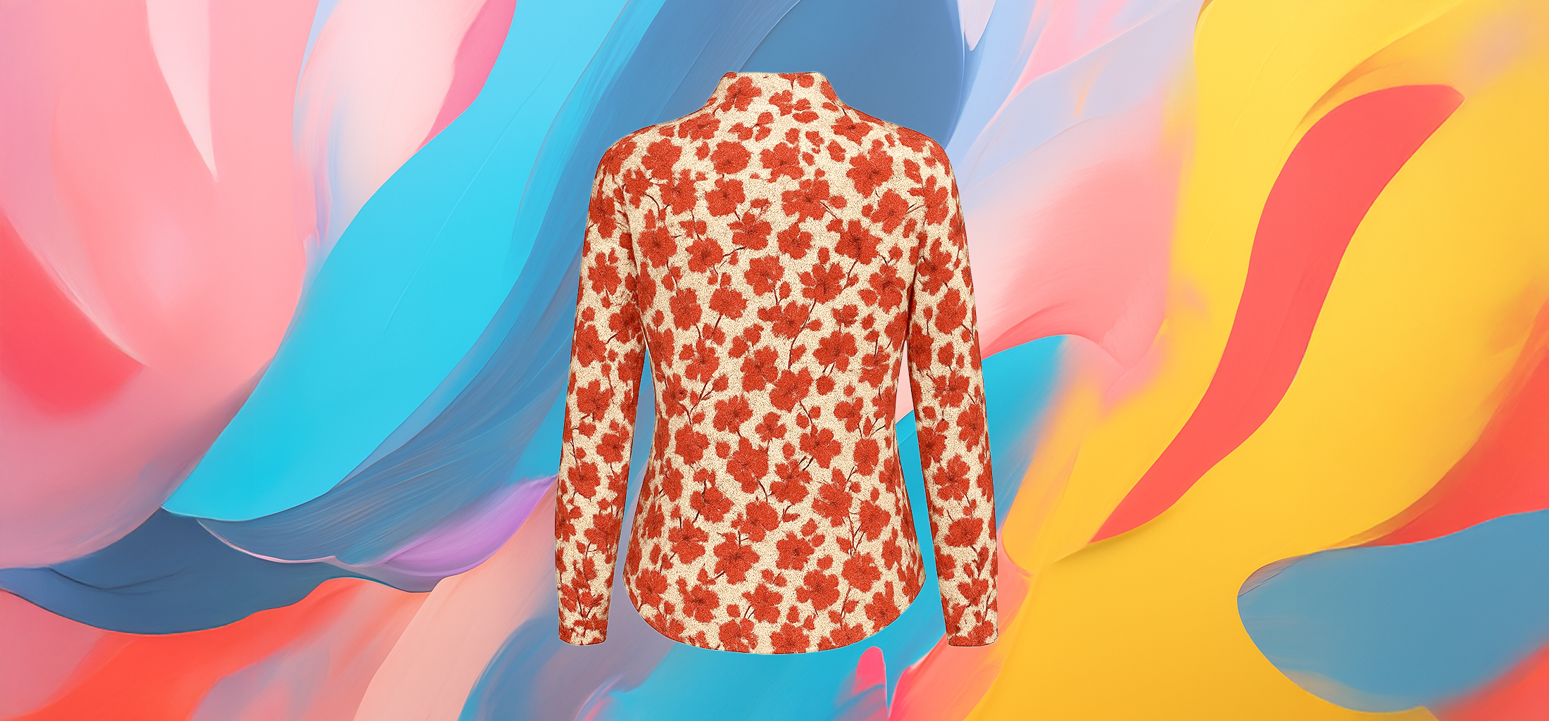The 25x - Women Floral Long Sleeve Shirt - Image 4
