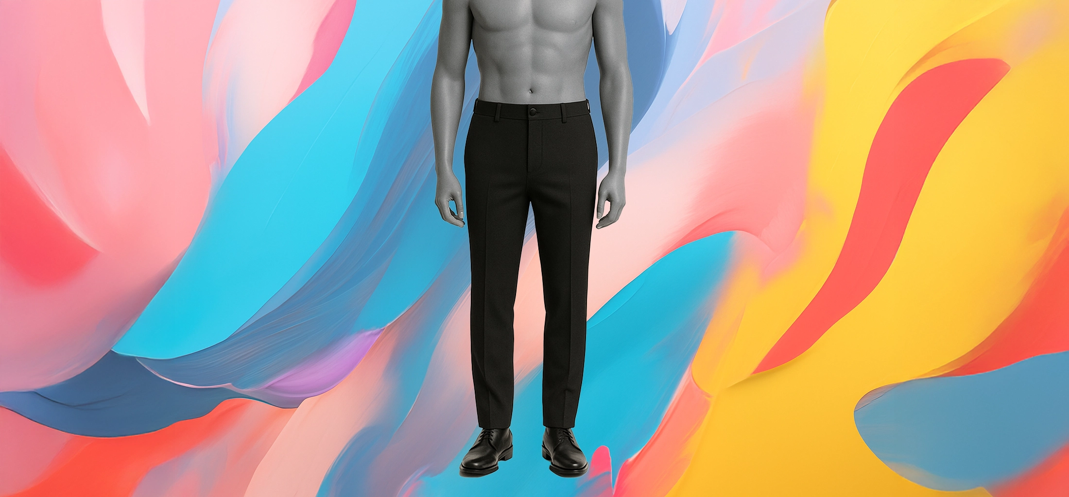 The 25x - Men’s Slim Fit Tuxedo Pants - Image 5