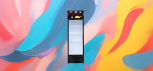 Produit#17-2 The 25X CoolBreeze Single Glass Door Fridge