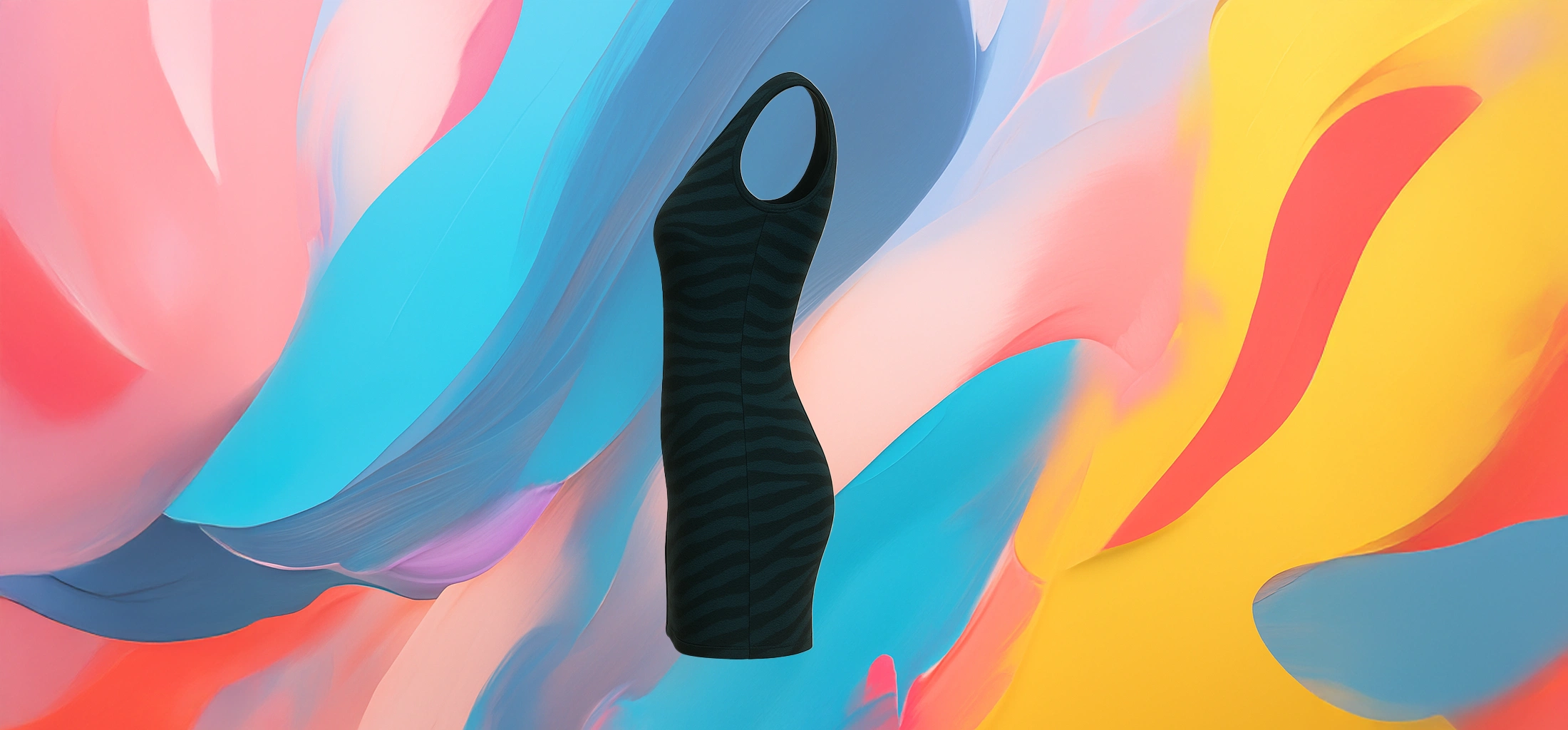 The 25x - Midnight Stripes Dress - Image 2