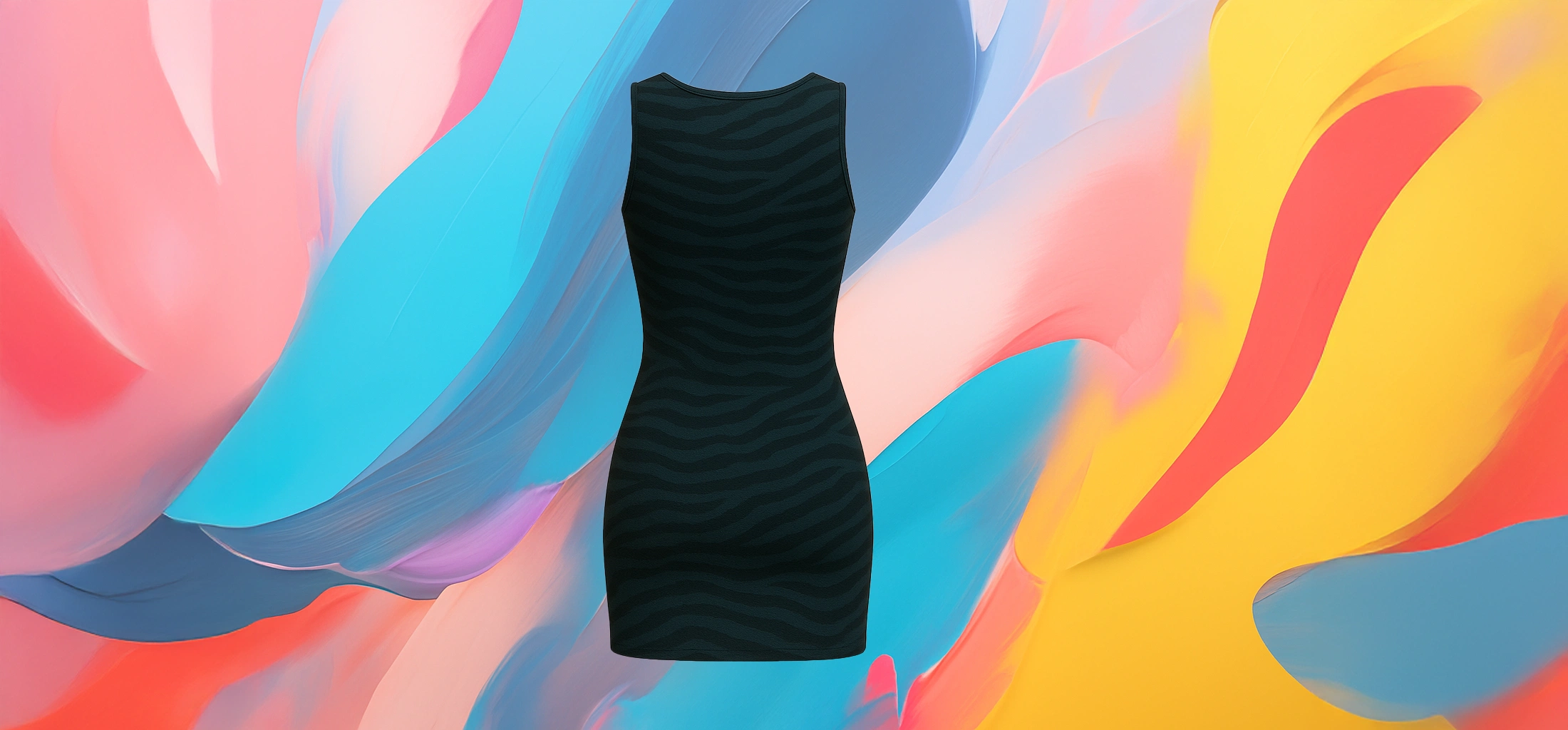 The 25x - Midnight Stripes Dress - Image 3