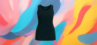 Produit#18-4 The 25x - Midnight Stripes Dress