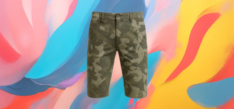 The 25x – Urban Slim Camo Shorts