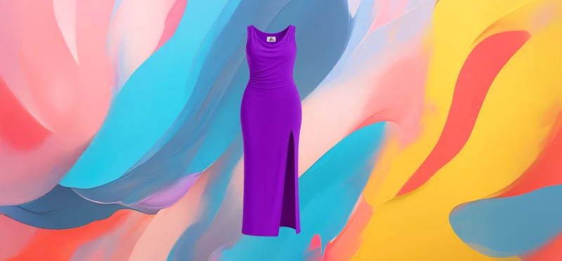The 25x - Fuchsia Chiffon Maxi Dress
