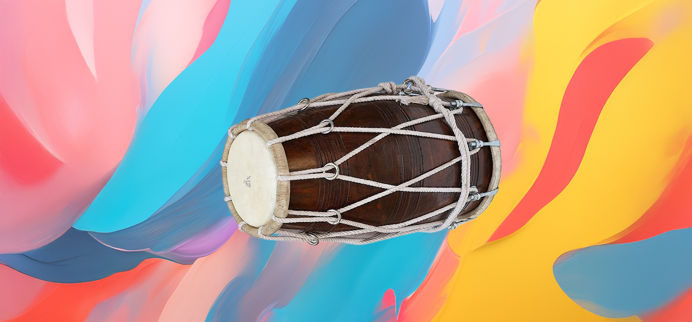 The 25x Pro Dholak Drum Set – Bag & Spinner Included - Image 3