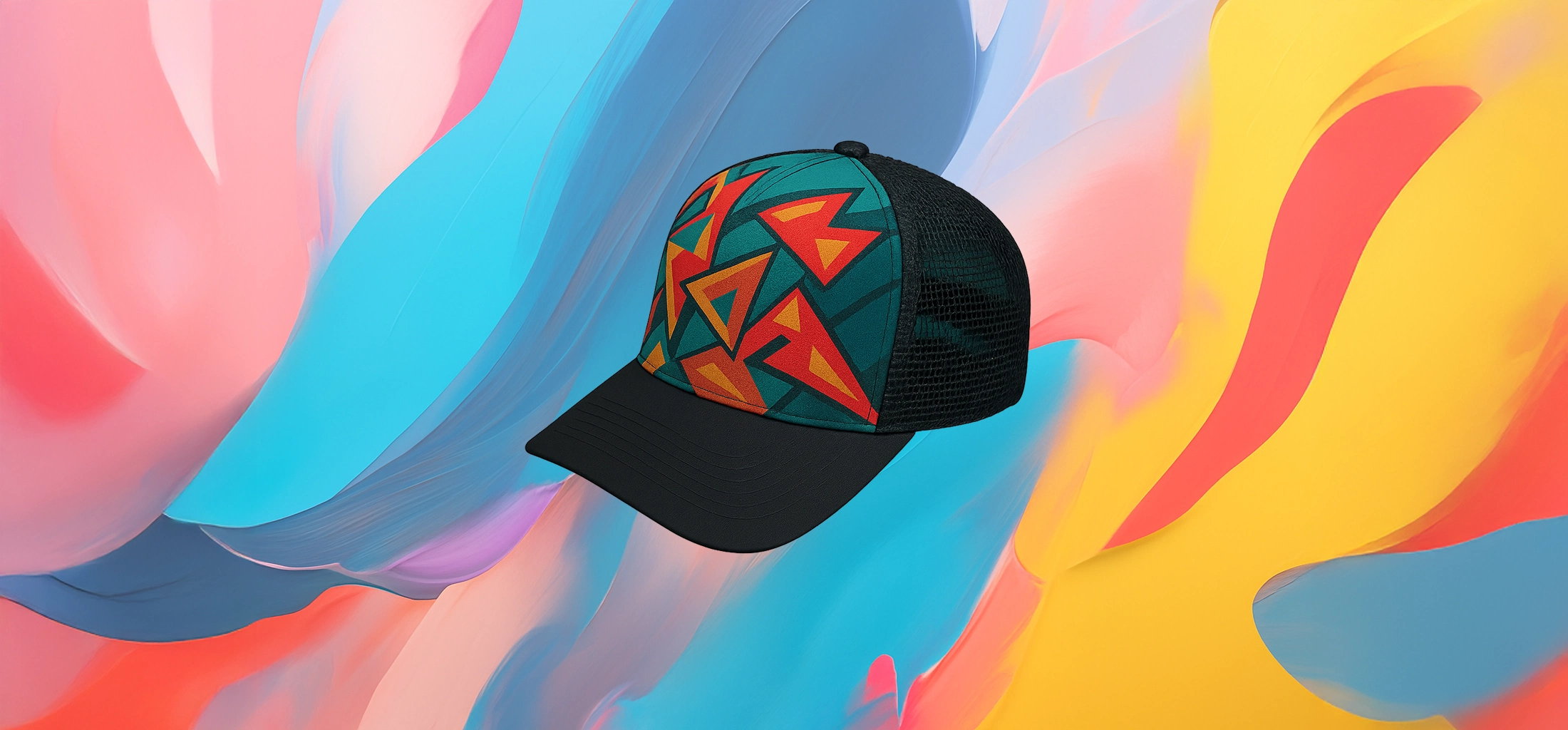 The25x Geometric Trucker Cap - Image 2