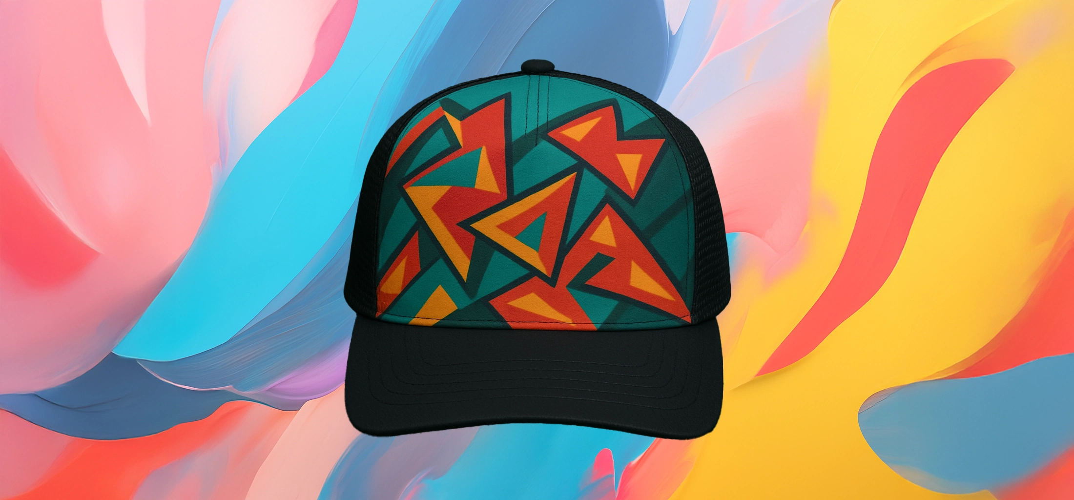 The25x Geometric Trucker Cap
