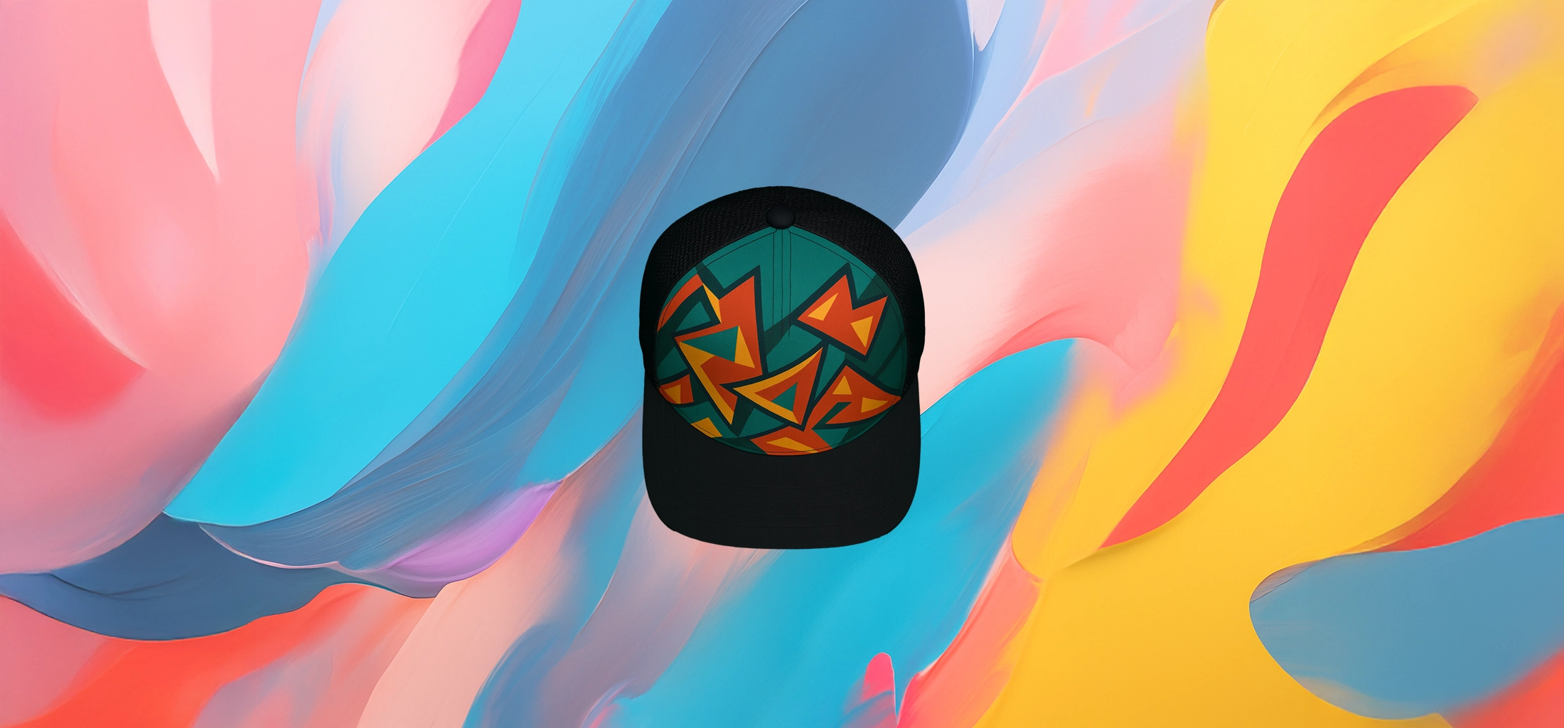 The25x Geometric Trucker Cap - Image 4