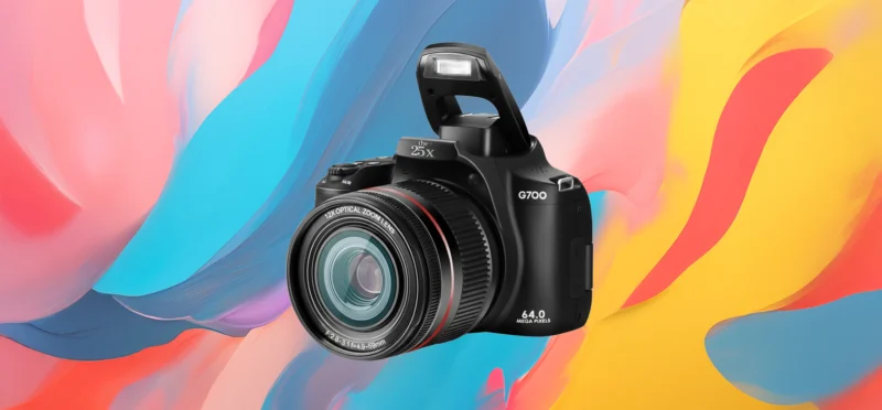 The 25x - Digital Camcorder G700 – 4K / 64MP, WiFi, 12X Optical Zoom