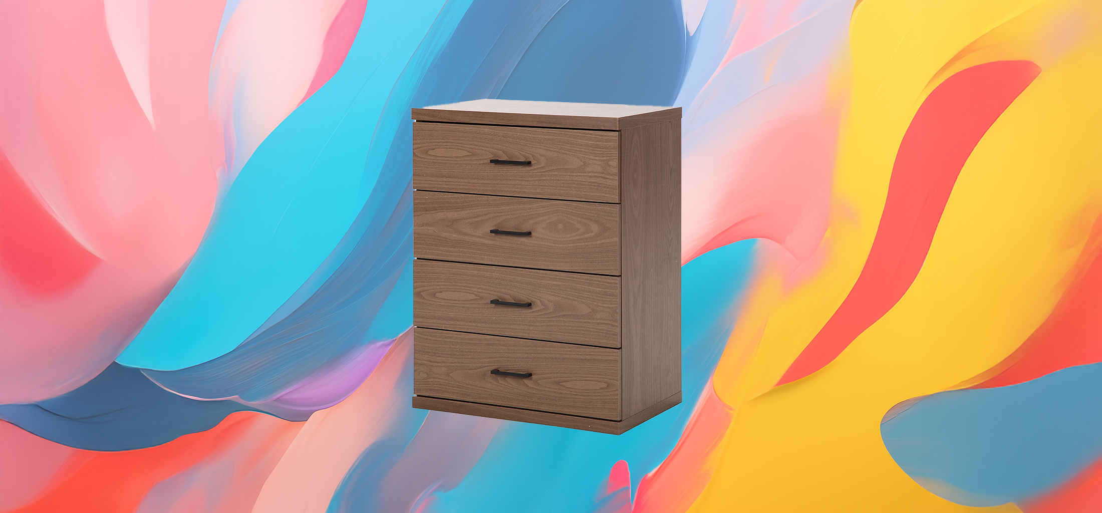 The 25x - Modern Wooden 5-Drawer Storage Cabinet