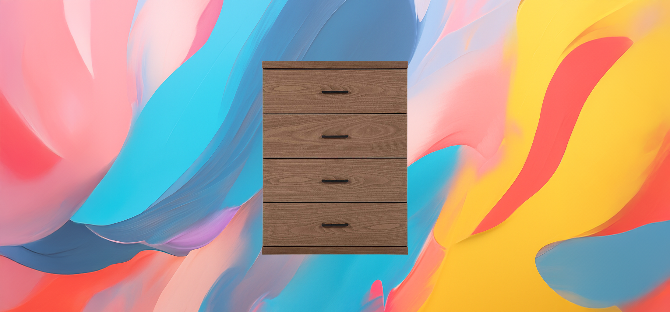 The 25x - Modern Wooden 5-Drawer Storage Cabinet - Image 2