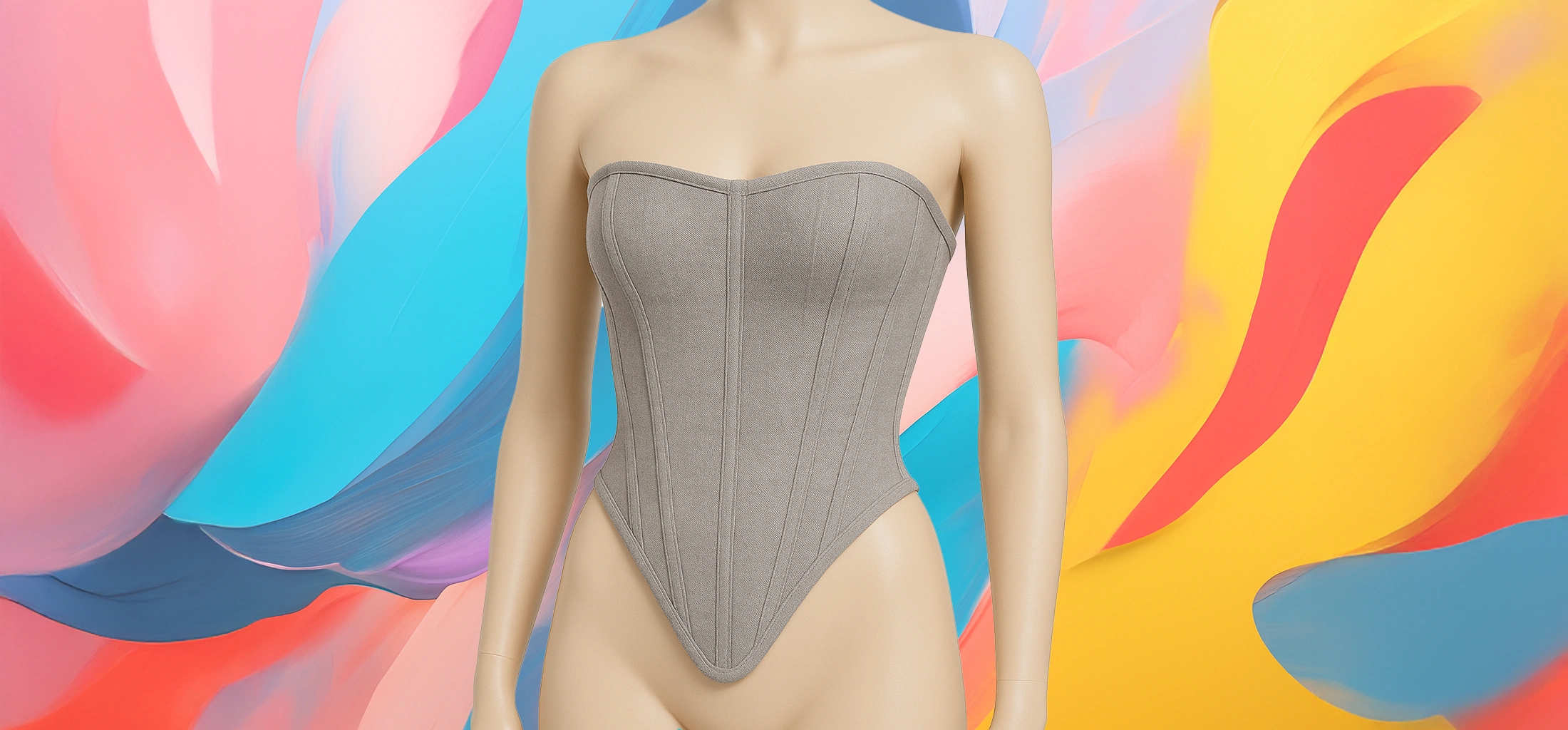 The 25x - Sleek Corset Top - Image 2